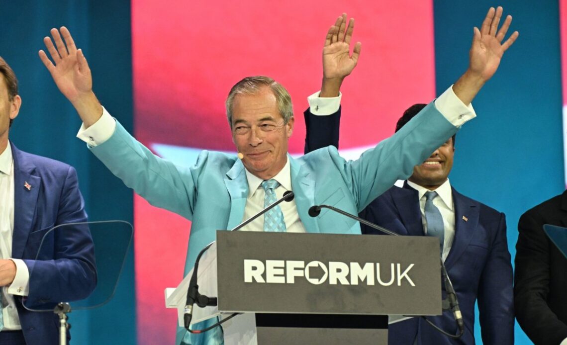 Farage Defiant Despite Reform’s Conference Growing Pains