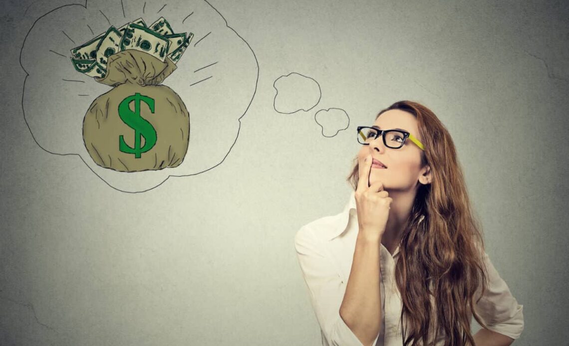 dreaming of financial success
